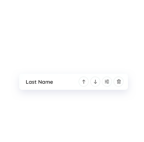 Our form builder features a simple interface for creating awesome looking forms!